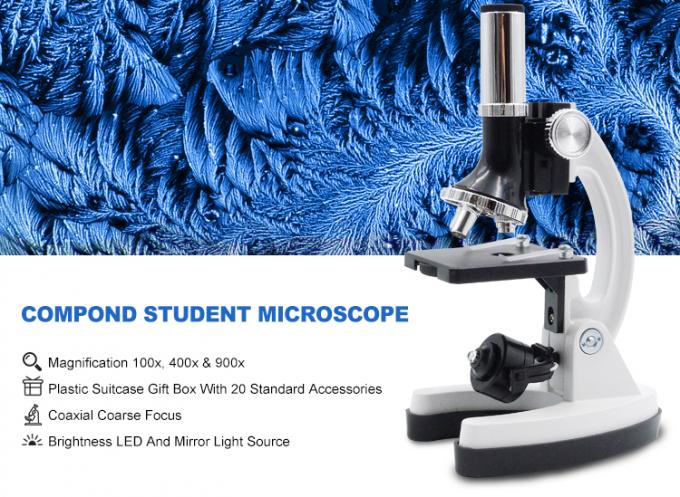 जैविक धातु माइक्रोस्कोप उपहार सेट